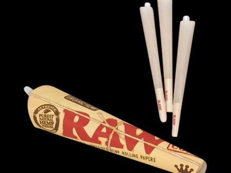 RAW Pre-Rolled King Size Cones - 3 Pack Cheap