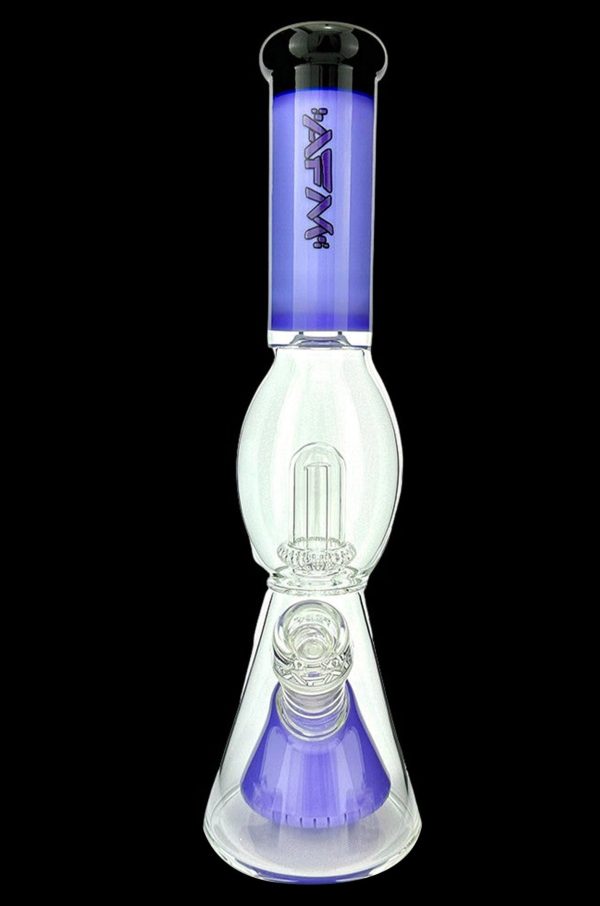 AFM Glass UFO Pyramid Color Glass Beaker Bong Online