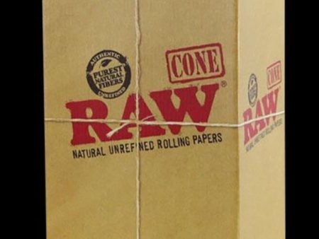 RAW 4.25  Kingsize Classic Cones- 1400pc Bulk Box Online Sale