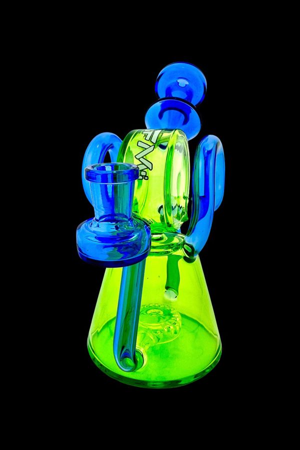 AFM Glass Double Ram Glass Recycler Water Pipe Online now