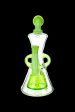 AFM Glass Hour Glass Colored Recycler Water Pipe For Sale