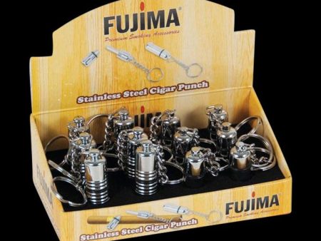 Fujima Stainless Steel Cigar Punch - 12 Pack For Discount