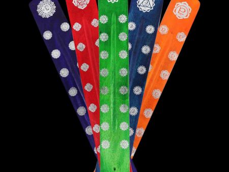 Chakra Colors 10  Incense Holders - 7 Pack Online now