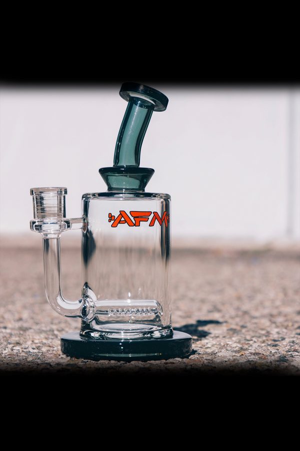 AFM Glass Milky Inline Perc Glass Water Pipe Discount