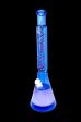 AFM Glass Quasar Glass Beaker Bong - Ink Blue  Purple Online Hot Sale