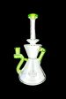 AFM Glass Tulip Clear Glass Recycler Water Pipe Fashion