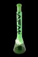 AFM Glass Quasar Glass Beaker Bong - Mint  Smokey on Sale