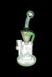 AFM Glass Drain Recycler Double Color Inline Water Pipe on Sale