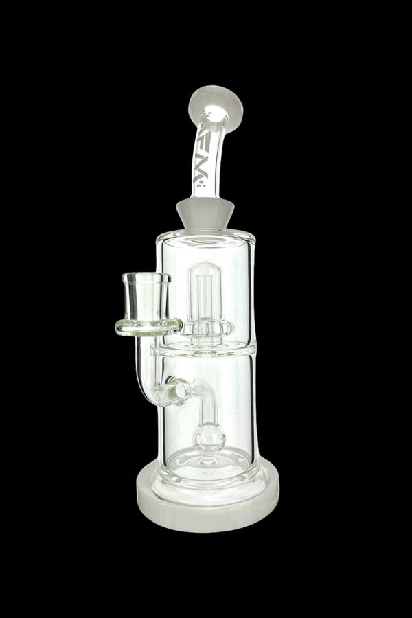 AFM Glass Dot Double Perc Glass Water Pipe For Cheap