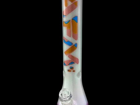 AFM Glass Ice Cream Quasar Glass Beaker Bong For Cheap