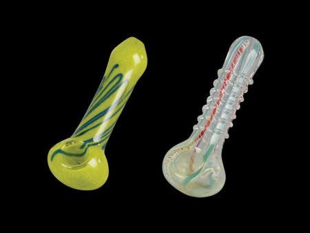 Assorted Glass Spoon Pipes - 30 Pack Online now