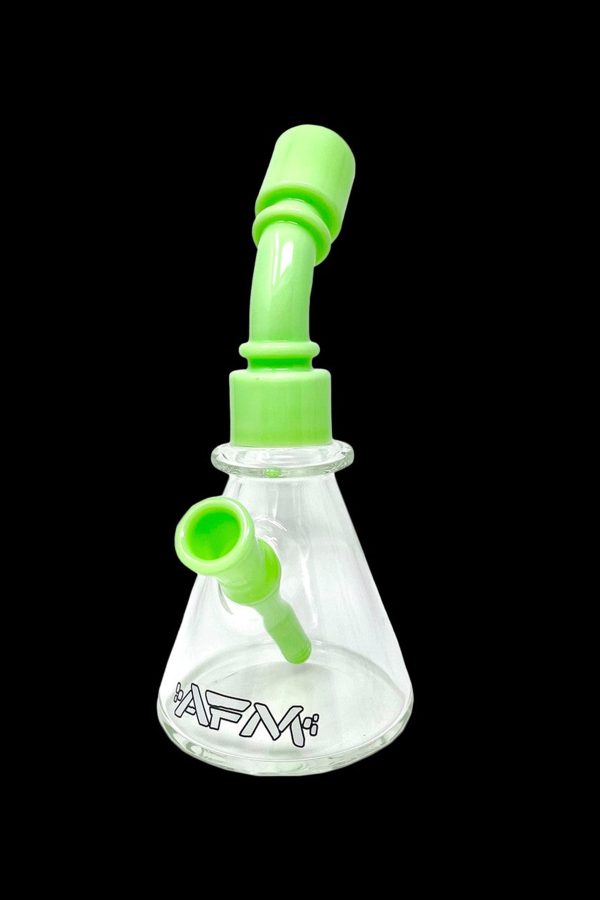 AFM Glass One Shot Clear Glass Mini Water Pipe Online Hot Sale