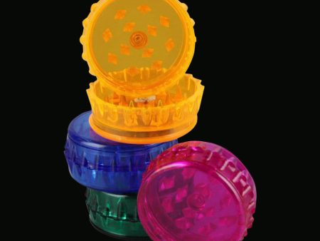 Acrylic 2-Piece Grinder - 24 Pack Discount