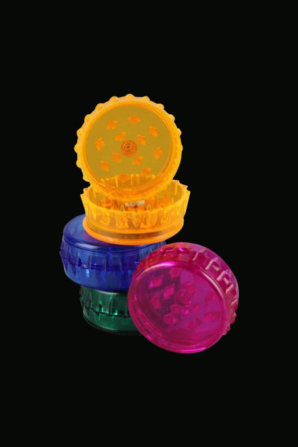 Acrylic 2-Piece Grinder - 24 Pack Discount