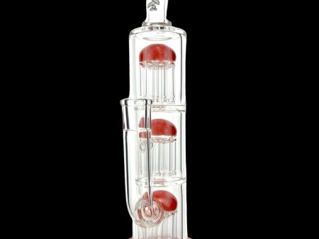 AFM Glass Triple Arm Perc Glass Water Pipe For Discount