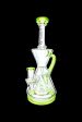 AFM Glass Magnolia Color Lip Recycler Water Pipe Cheap