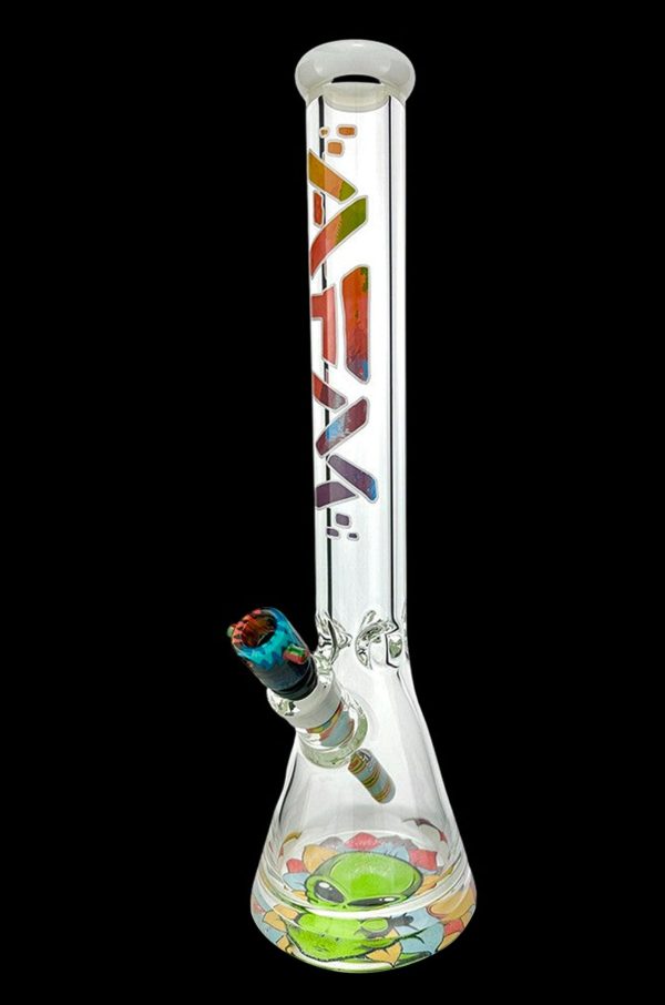 AFM Glass Color Blast 9mm Glass Beaker Bong Bundle Supply