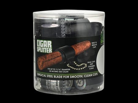 Smokezilla Cigar Splitter With Caps - Bulk 18 Pack Online Hot Sale