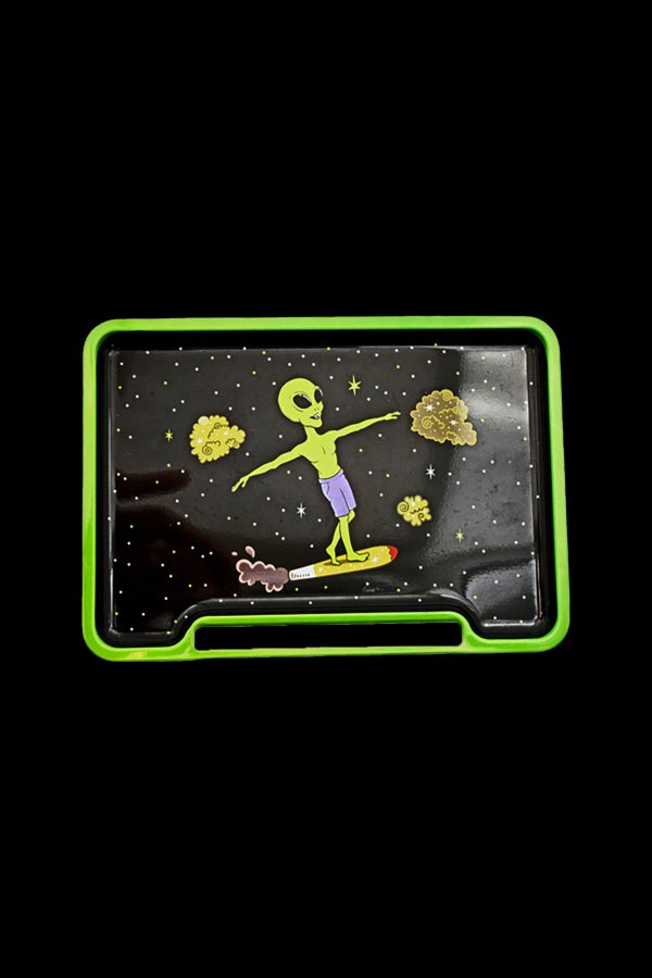 Alien Doobie Surfer Rolling Tray Box Discount