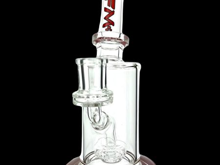 AFM Glass Puck Clear Glass Mini Water Pipe For Cheap