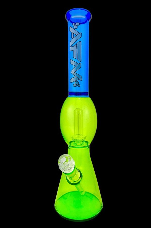 AFM UFO Double Color Glass Beaker Bong Cheap