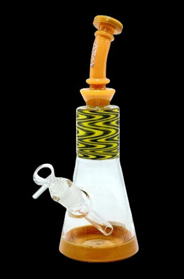 AFM Glass Wig Wag Glass Beaker Bong Hot on Sale