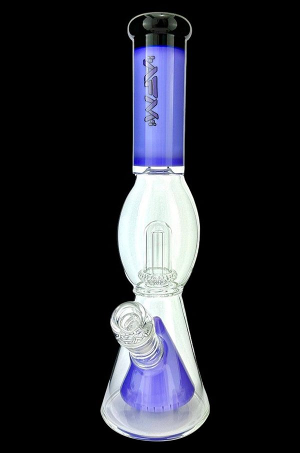 AFM Glass UFO Pyramid Color Glass Beaker Bong Online