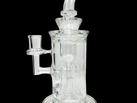 AFM Glass Power Station Clear Glass Incycler Water Pipe Online