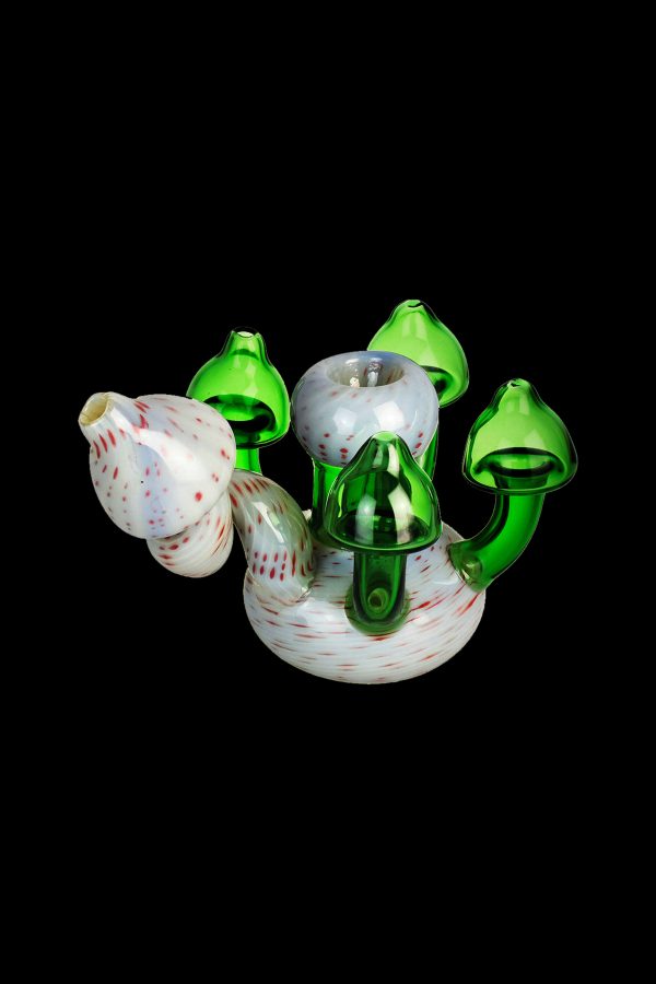 Corkscrew Shroom Bubbler Pipe Hot on Sale