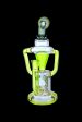 AFM Glass Palermo Double Glass Recycler Water Pipe Hot on Sale