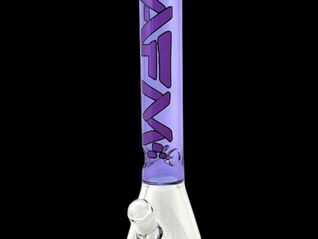 AFM Glass The Quasar Beaker Bong Purple - 18  Hot on Sale