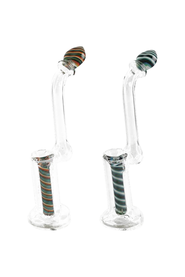 Candy Stripe Worked Bubbler Online Sale