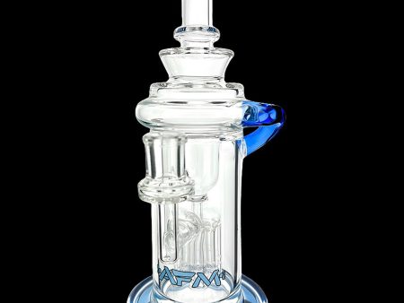 AFM Glass Power Station Color Lip Glass Recycler Water Pipe Fashion