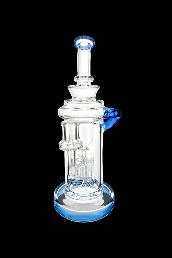 AFM Glass Power Station Color Lip Glass Recycler Water Pipe Fashion