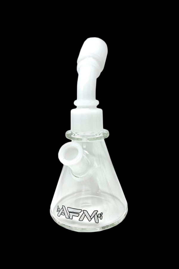 AFM Glass One Shot Clear Glass Mini Water Pipe Online Hot Sale