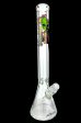 AFM Glass Skeletal Clear 9mm Glass Beaker Bong Fashion