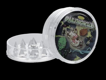 Daily High Club 2 Piece Abduction Themed Grinder For Cheap