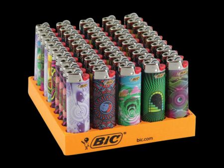 Bic Lighter - Prismatic - Bulk 50 Pack Supply