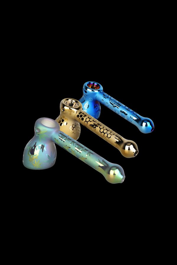 Mind Trip Fumed & Electroplated Bubbler Online now