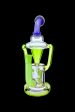 AFM Glass Palermo Double Glass Recycler Water Pipe Hot on Sale