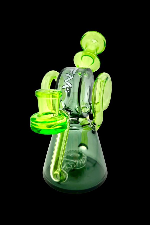 AFM Glass Double Ram Glass Recycler Water Pipe Online now