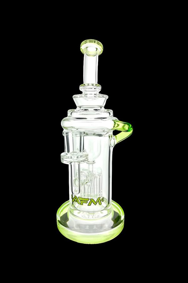 AFM Glass Power Station Color Lip Glass Recycler Water Pipe Fashion