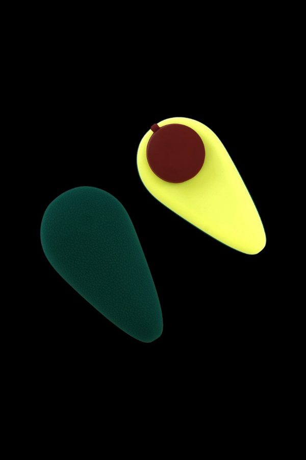 Cloud 8 Silicone Avocado Hand Pipe Sale