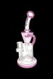 AFM Glass Drain Recycler Double Color Inline Water Pipe on Sale