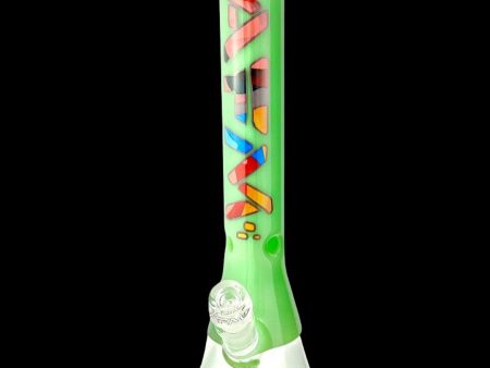 AFM Glass Quasar Art Glass Beaker Bong For Cheap