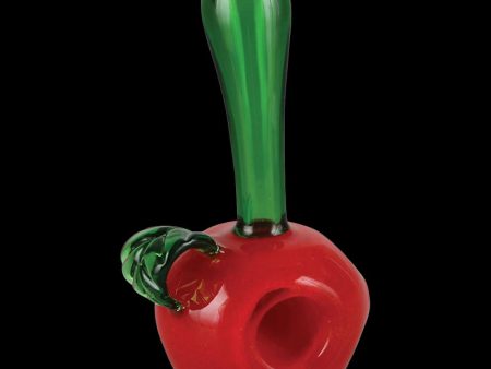 Apple Glass Hand Pipe For Discount