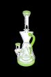 AFM Glass Magnolia Color Lip Recycler Water Pipe Cheap