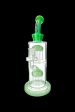 AFM Glass Double Tower Tree Colored Glass Water Pipe on Sale