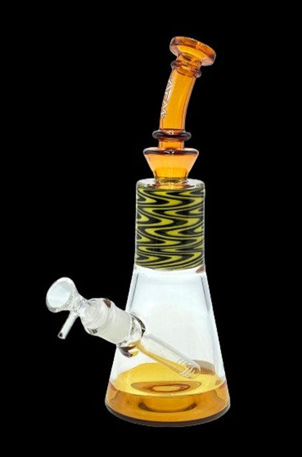 AFM Glass Wig Wag Glass Beaker Bong Hot on Sale