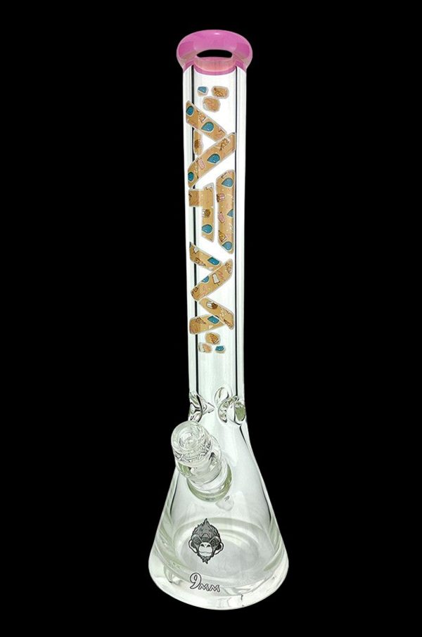 AFM Glass Max Beaker 9mm Clear Glass Beaker Bong Online now